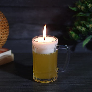 Beer Mug Theme Candle for Party Decoration