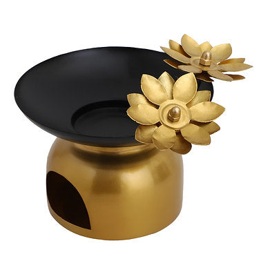 Aroma Diffuser/Oil Burner for Aromatherapy | Oil Burner for Home | Golden