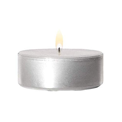 Parkash Candles | Paraffin Wax Candles Tea Light (100 PC Unscented)