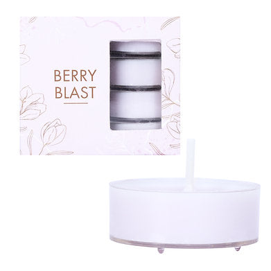 PROSPERRO LUMO By Parkash Candles Scented Soy Wax Tealight Set of 16 Berry Blast