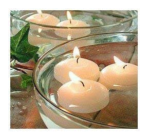 Floating Candles || Nuggets || Small White Candle || Pack of 20 ||