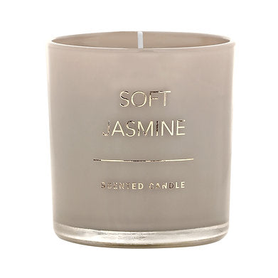 Premium Scented Soy Wax Jar Candles || Home Décor (Soft Jasmine)