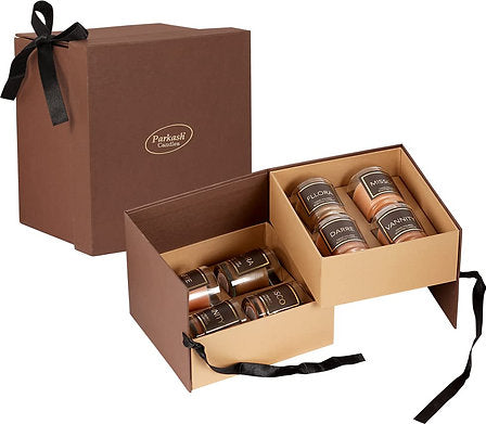 Luxury Premium Scented, 8 Votive Glass Gift Set