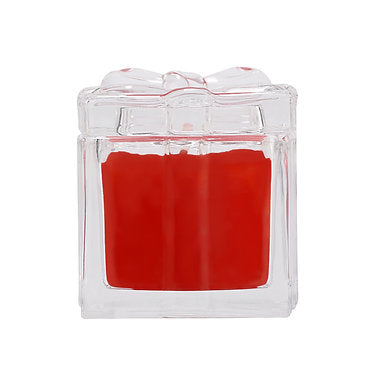 Organic Aroma Glass Jar Paraffin Wax Candle Luxury Fragrance Red - Vannity