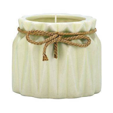 Organic Aroma Ceramic Soy Wax Jar Candle Luxury Fragrance Palo Santo
