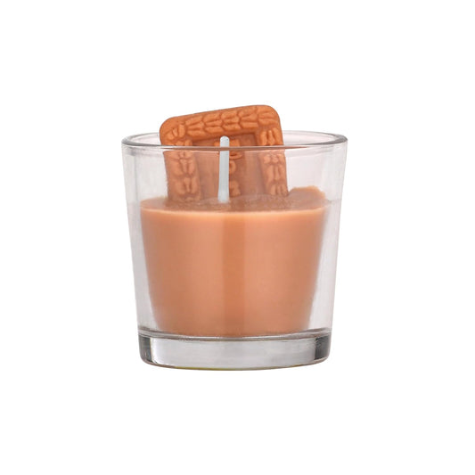 Chai Biscuit Shaped Premium Candle Made by Paraffin Wax || Home Decor