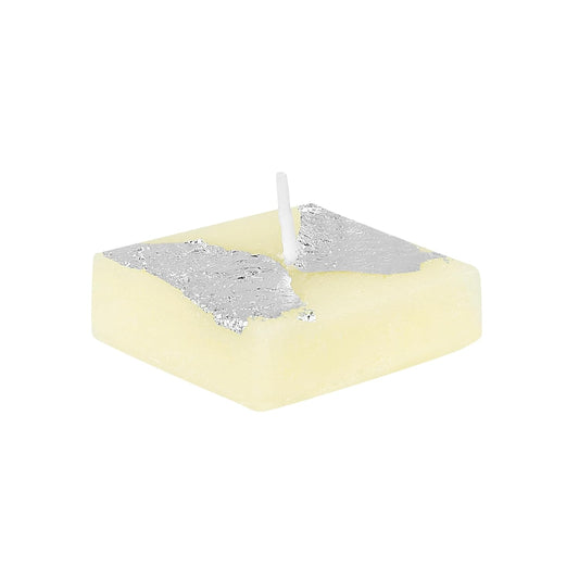 Premium Kaju Katli Candle || Hand Poured || Barfi-Shaped Candles || Candle for Festive Gifting and Home Decoration ||100% Paraffin Wax || Set of 4 - Unscented