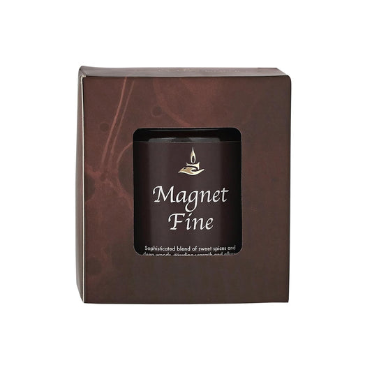 Premium Soy Wax Scented Jar Candle – 100g, Long-Lasting Floral Aroma, Gift-Ready Packaging | Home Decoration (Magnet FINE)