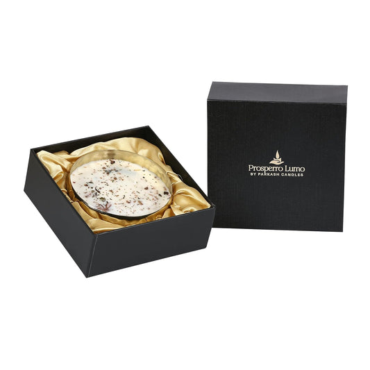 Premium Midnight Ember Luxe Bowl Candle – Tobacco, Leather & Lust || Home Decor