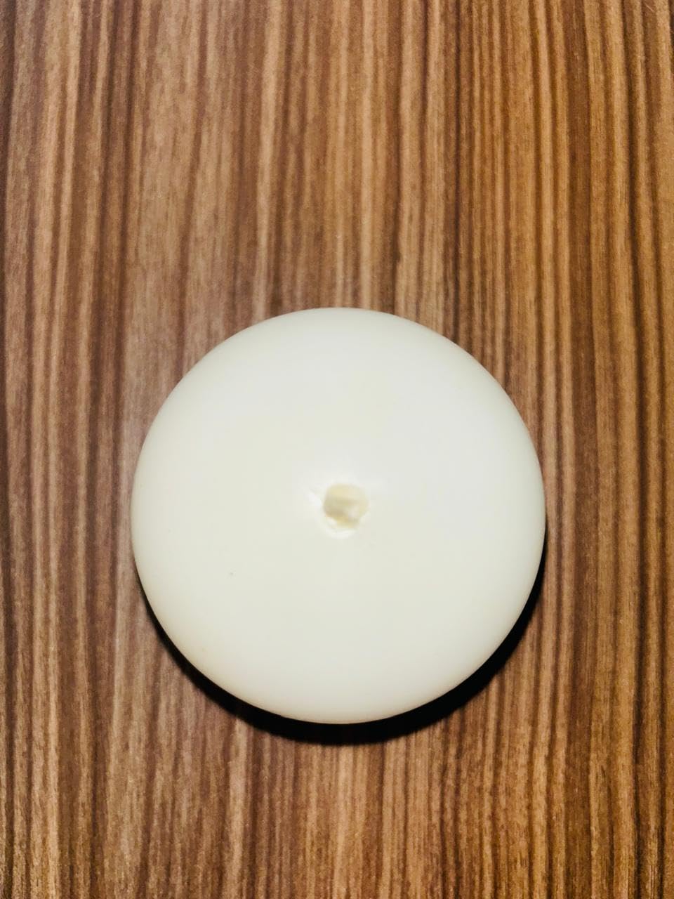 PROSPERRO LUMO by Parkash Candles (3x3 Inch) Round-Shaped Sphere Ball Candles || Home Decoration Handmade Candles Desk Sculpture Decoration for House || Bedroom || Living Room (White)
