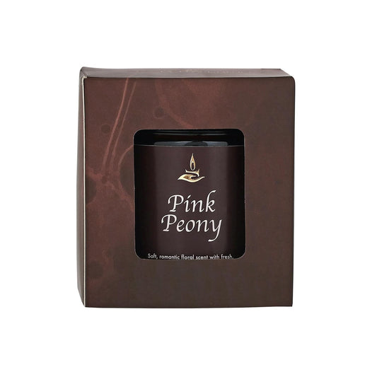 Premium Soy Wax Scented Jar Candle – 100g, Long-Lasting Floral Aroma, Gift-Ready Packaging | Home Decoration (Pink Peony)