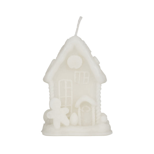 Christmas Mini Gingerbread Cottage House Candle || Scented Decorative Candle