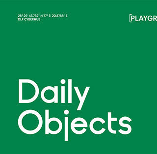 Green background with 'Daily Objects' text and 'Playground' branding.