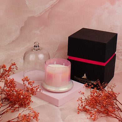 Parkash Candles Elizabeth Scented Cream Big Bell Jar Candle