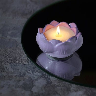 Soy Wax Scented Lotus Candle || Set of 2 ||