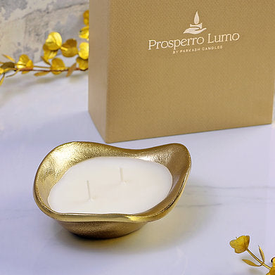 Parkash Candles Luxury Votive Scented Candle || Rose Oudh