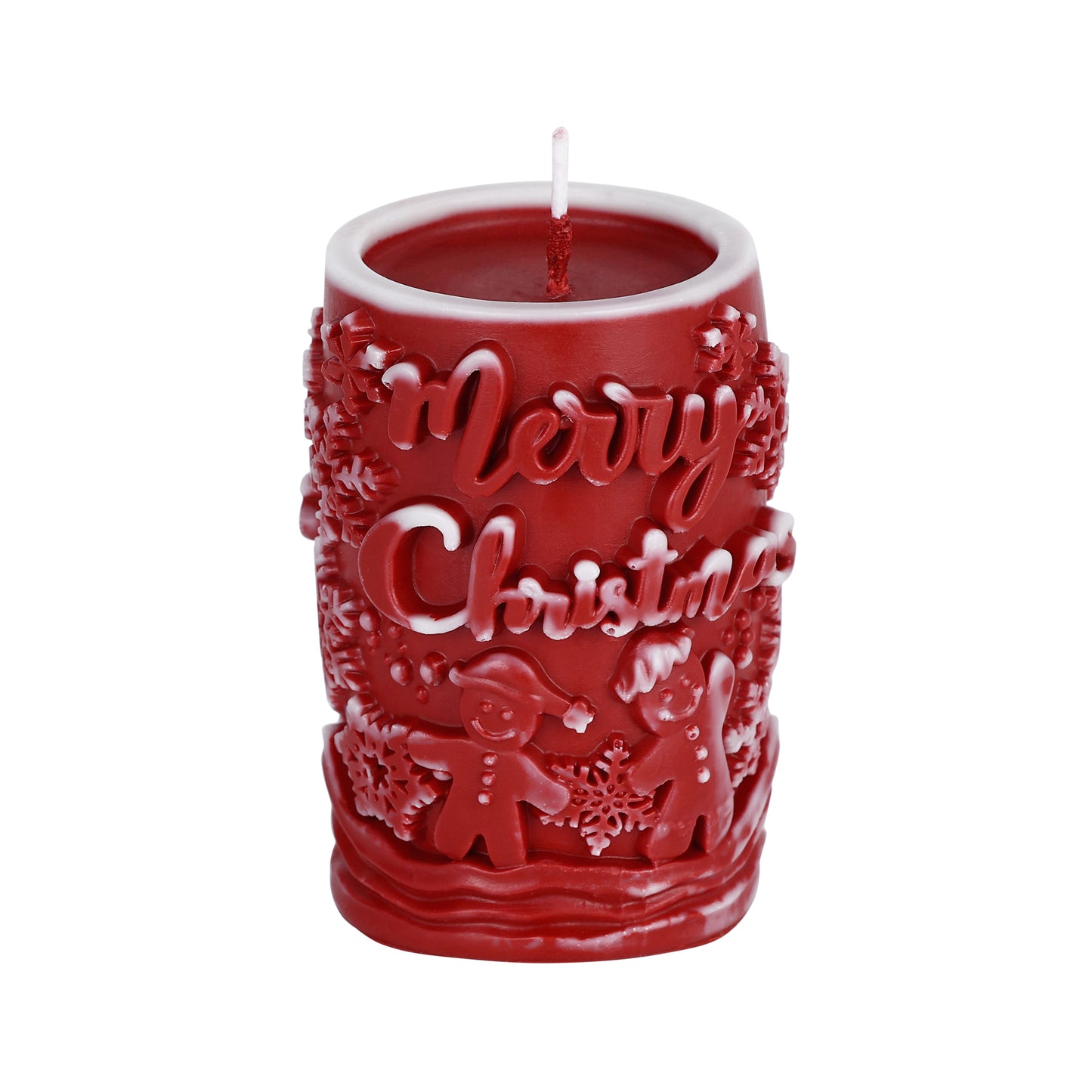 Christmas Tree Candle || Frosted Pine  || Snowy Evergreen Holiday Candle