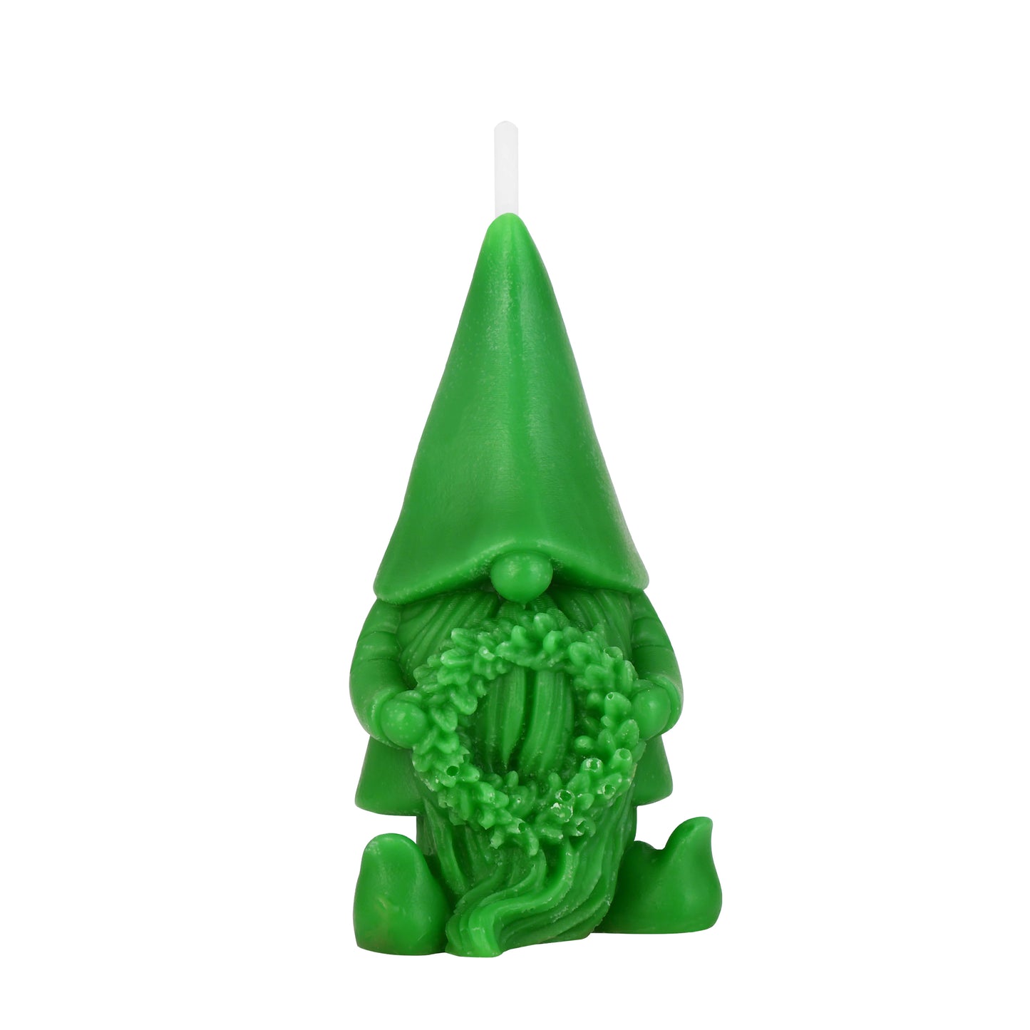 Christmas Mini Character Candles – Santa & Gnome Set (3 Pack) || Holiday Santa & Gnome Figurine Candles