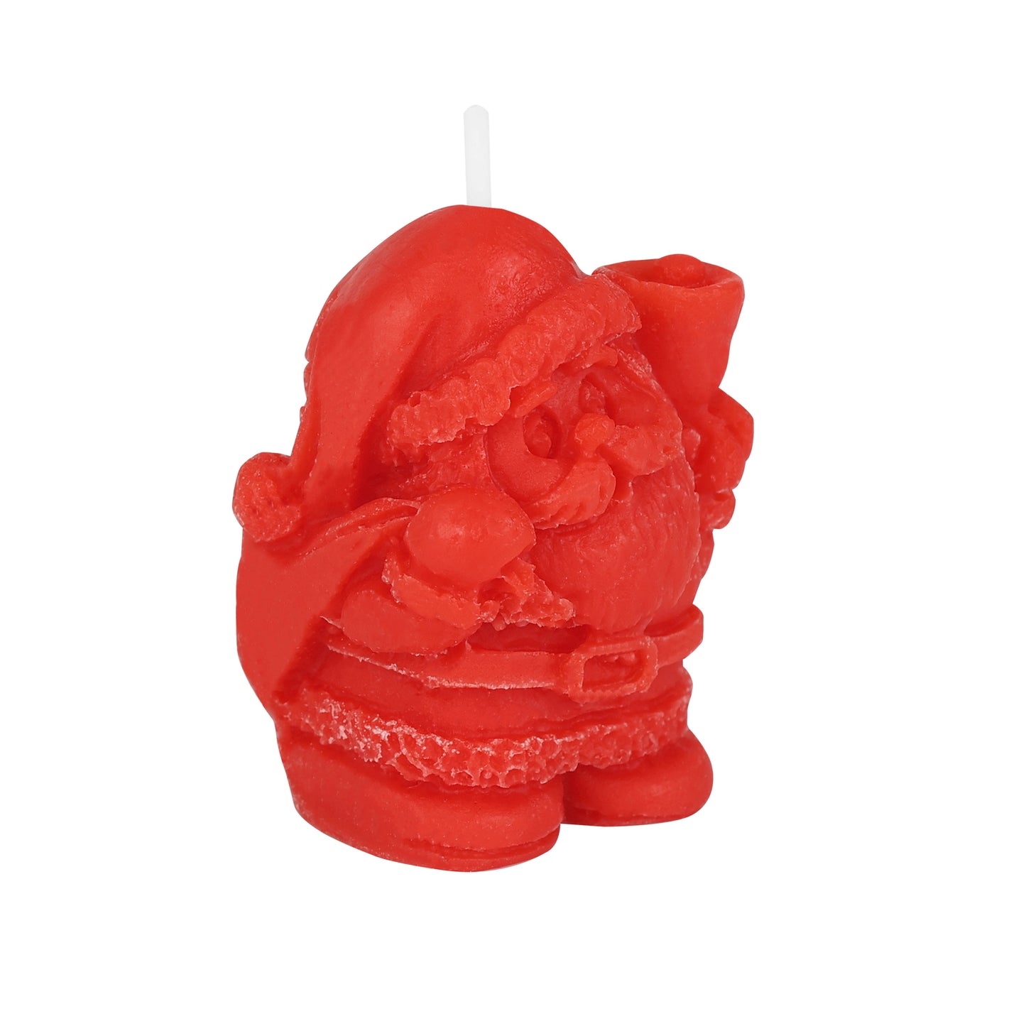 Christmas Mini Character Candles – Santa & Gnome Set (3 Pack) || Holiday Santa & Gnome Figurine Candles