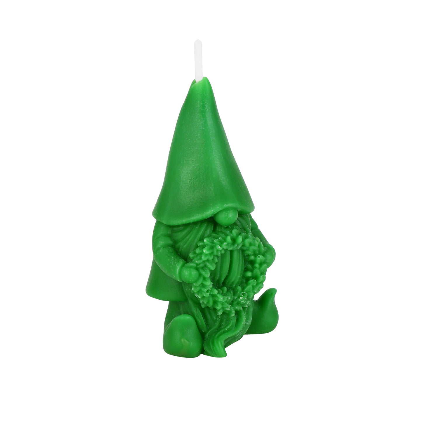 Christmas Mini Character Candles – Santa & Gnome Set (3 Pack) || Holiday Santa & Gnome Figurine Candles