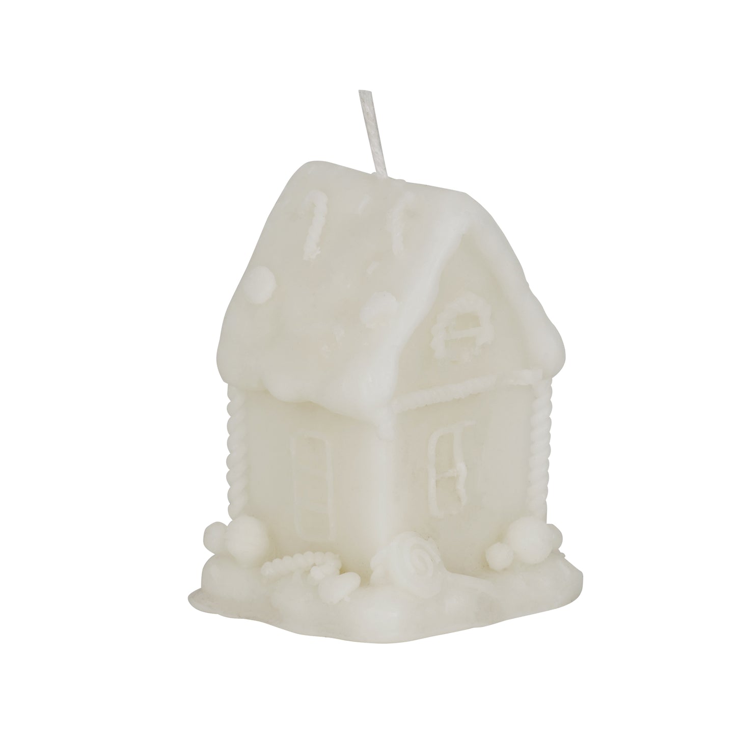 Christmas Mini Gingerbread Cottage House Candle || Scented Decorative Candle