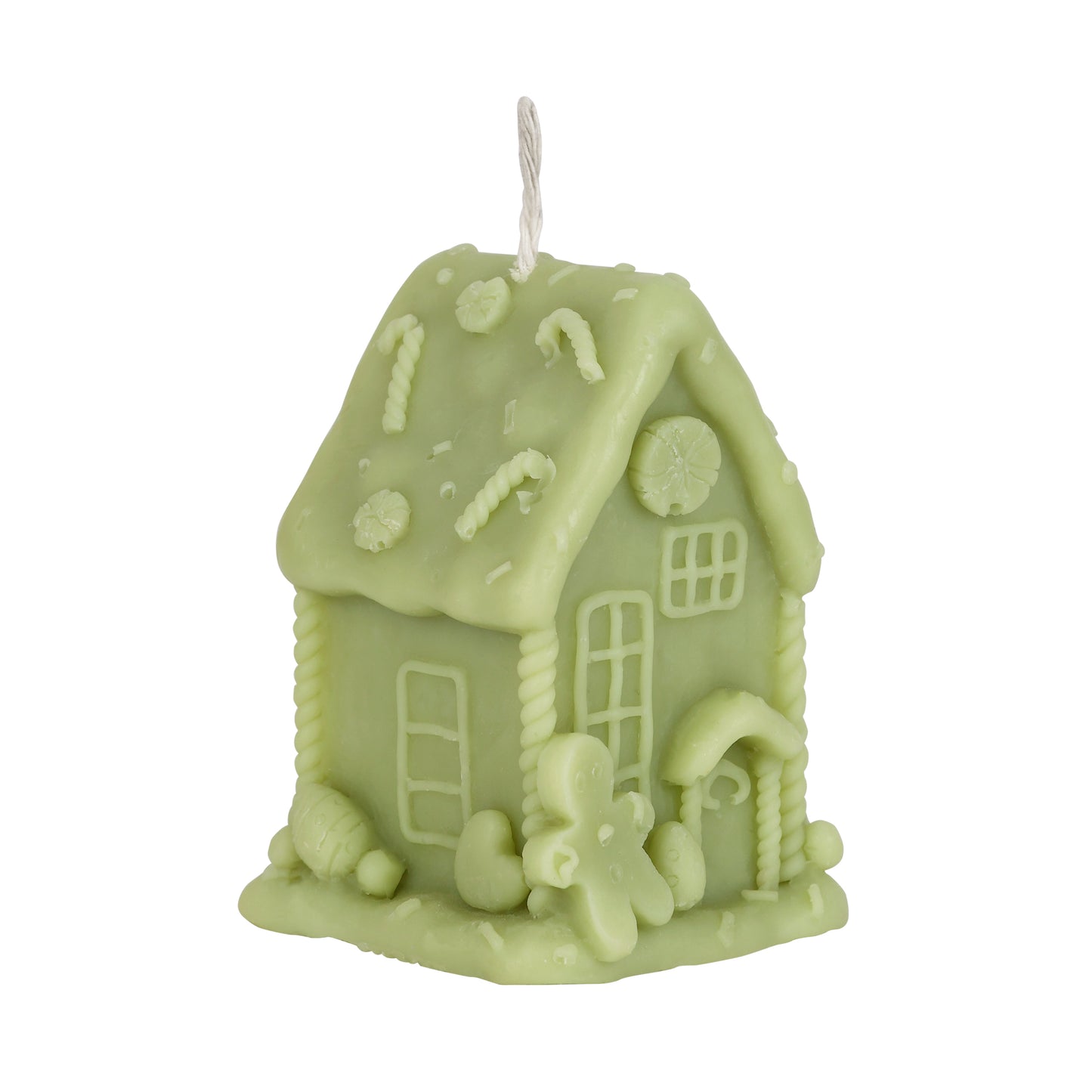 Christmas Mini Gingerbread Cottage House Candle || Scented Decorative Candle