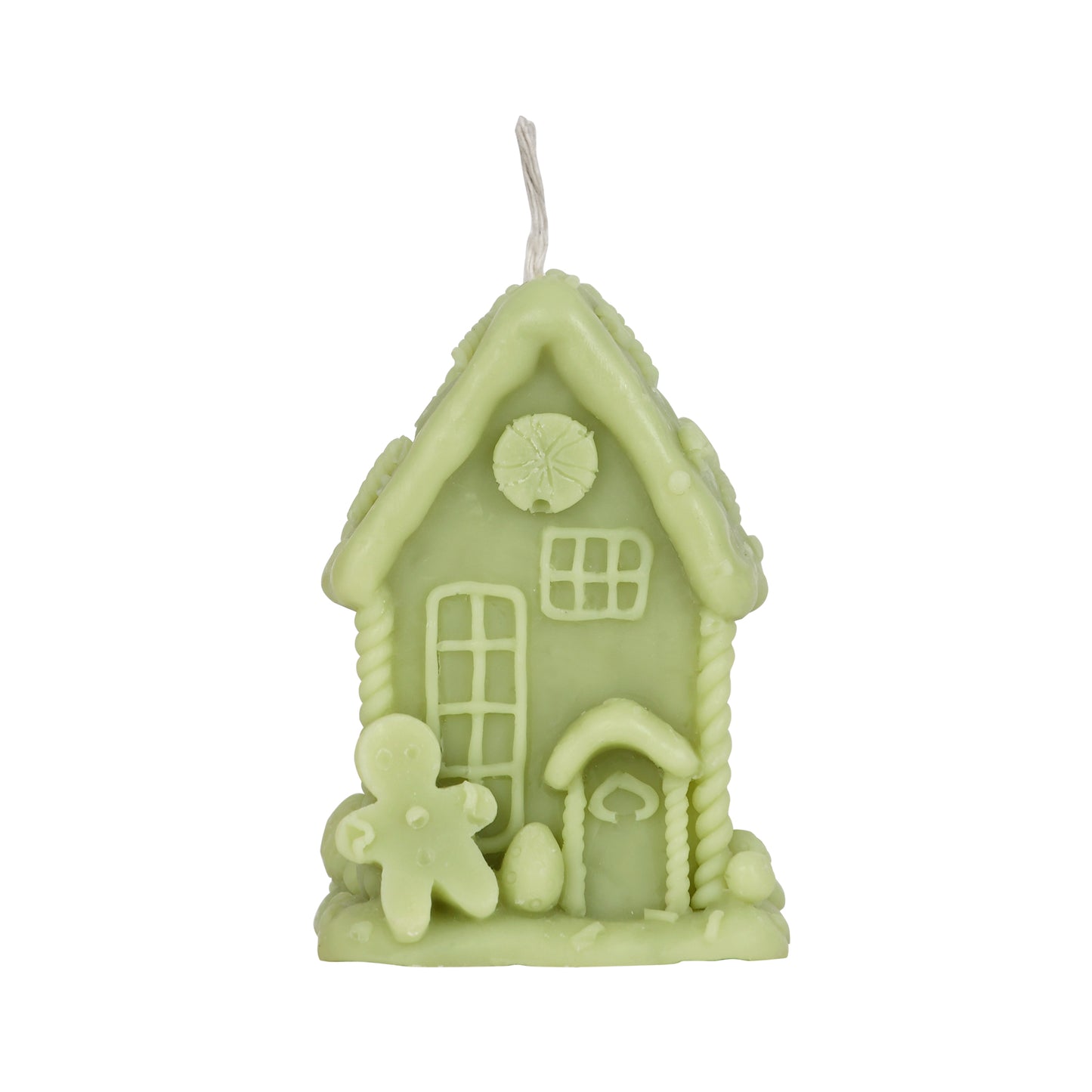 Christmas Mini Gingerbread Cottage House Candle || Scented Decorative Candle
